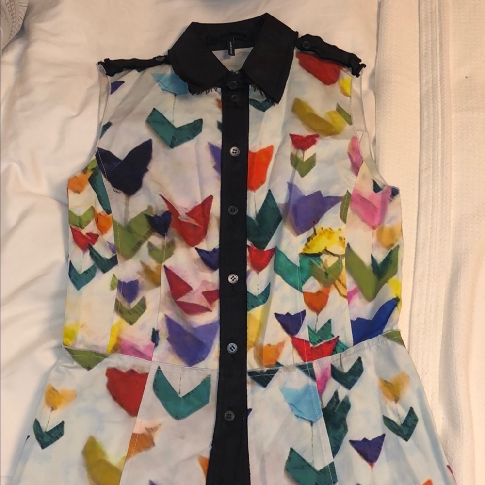 💥Jill Sander Multicolor Tulip Dress